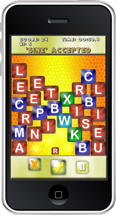 Jatzan WordBlitz iPhone game