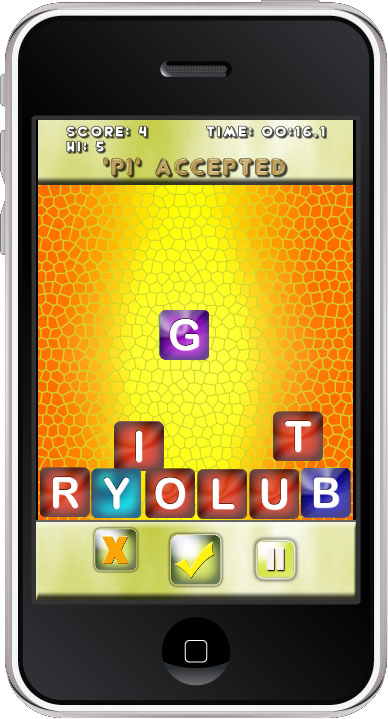 Jatzan WordBlitz iPhone game